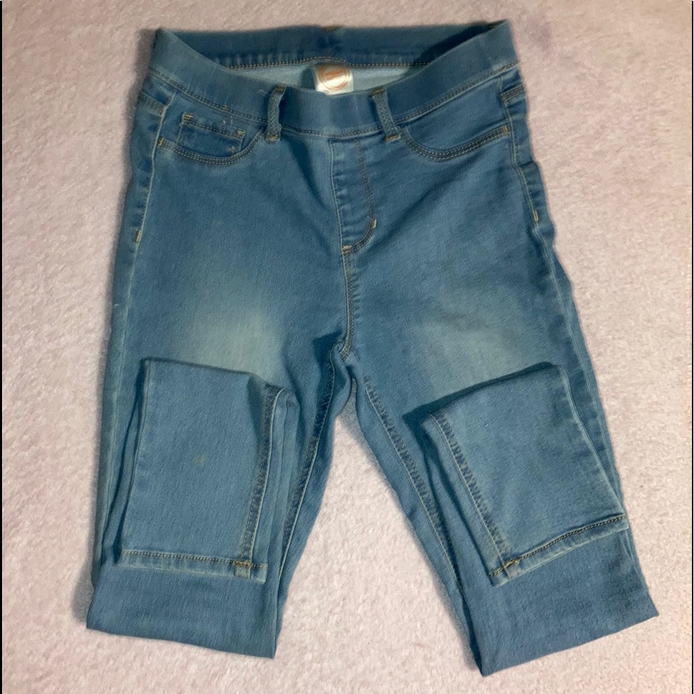 3/$12 Girls Denim Jeggings - Picture 2 of 4